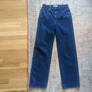 Madewell Slim Wide Leg Jeans